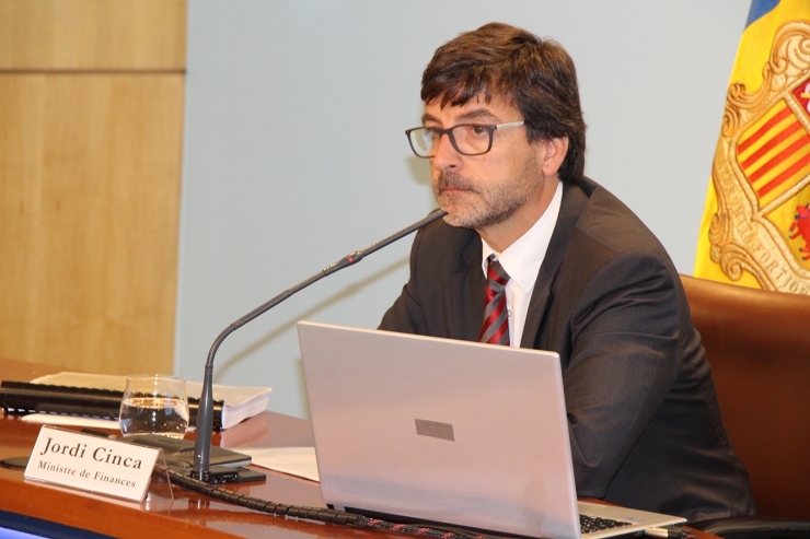 Jordi Cinca durant la roda de premsa.