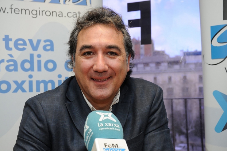 Bruno Pérez Juncà en una recent entrevista radiofònica.