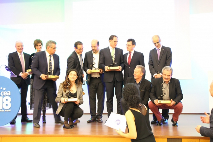 Els premiats a la darrera gala de la CEA.