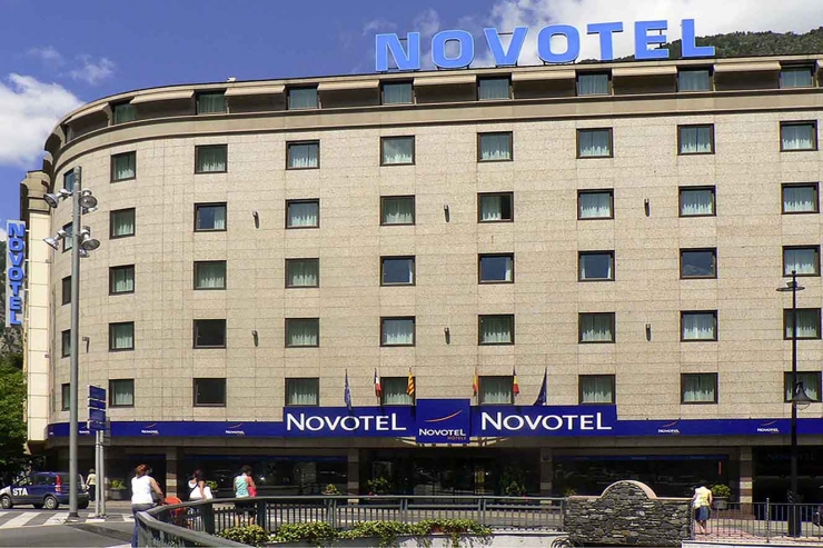 L'hotel Novotel, a Andorra la Vella, és propietat de la cadena Accor.