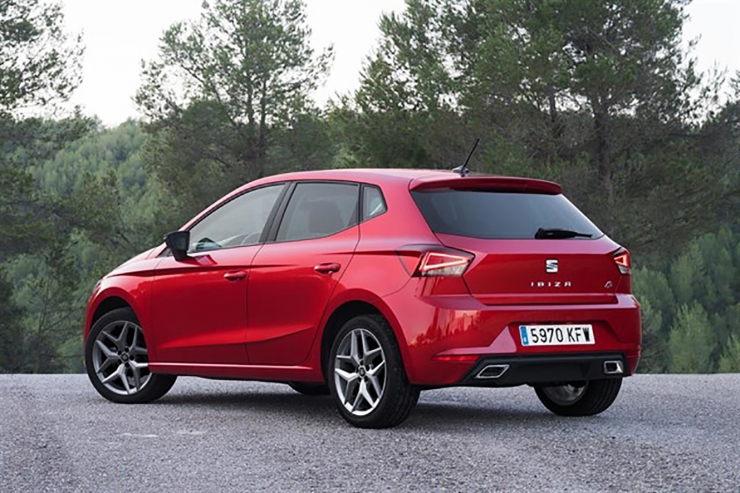 Un dels nous models de Seat Ibiza.