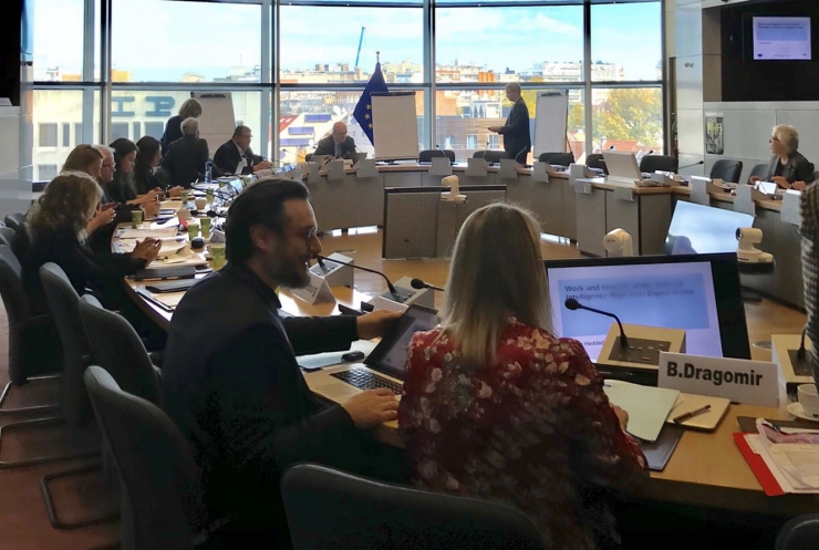 Una de les sessions de treball a l'assemblea extraordinària de la UEAPME.