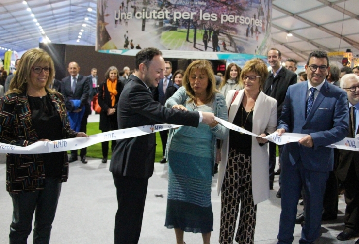 Inauguració de la 41a edició de la Fira d'Andorra la Vella.