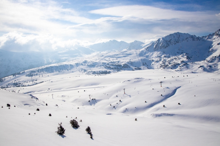 L'estació de Grandvalira.