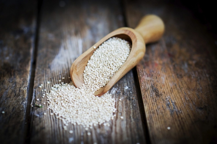 La quinoa és un aliment lliure de gluten.