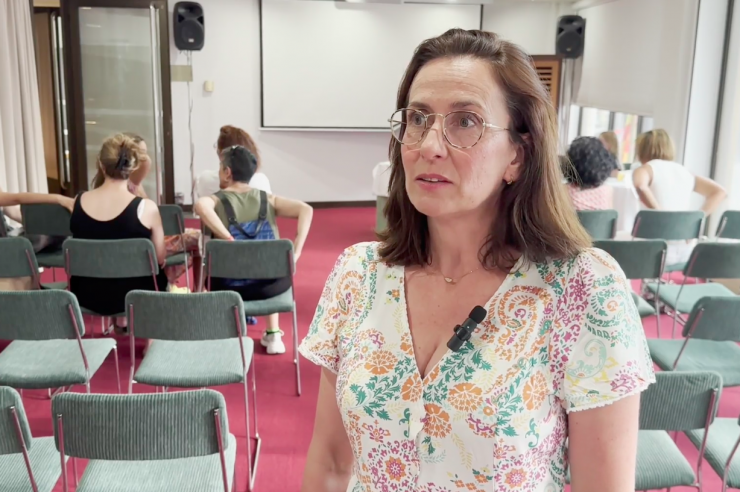 La nutricionista, psiconeroimmunologia clínica i coach en AIP, Alice Dénoyers.