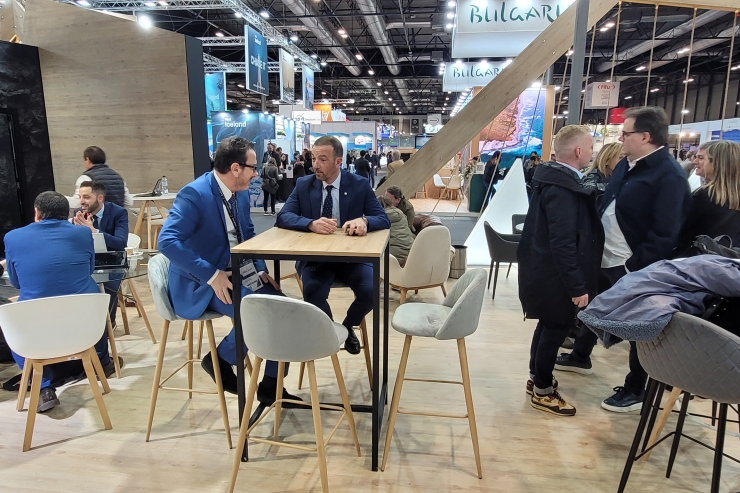 L'estand d'Andorra a la fira Fitur de Madrid.