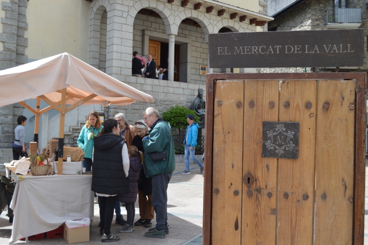 El Mercat de la Vall, aquest dissabte.