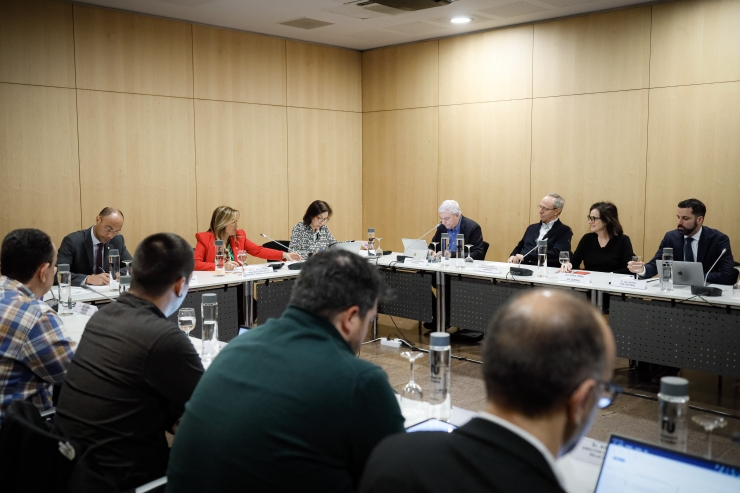 Una reunió del Consell Econòmic i Social (CES).