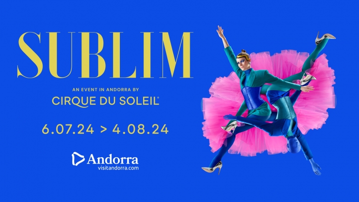 El cartell promocional del nou espectacle 'Sublim' del Cirque du Soleil.