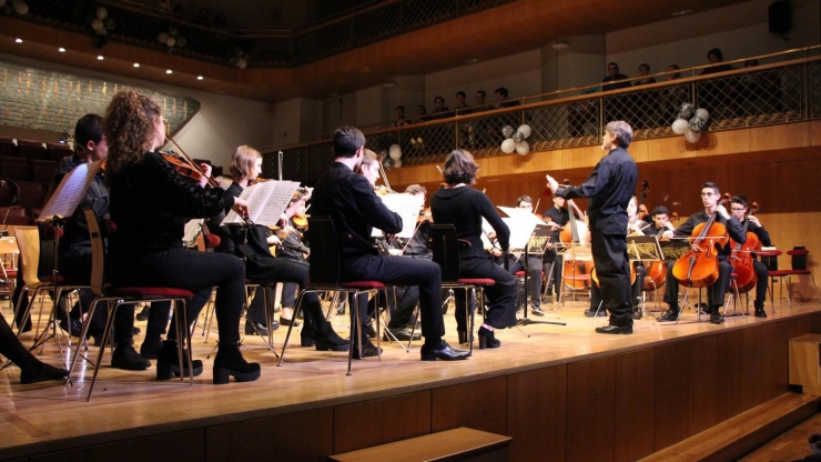 Un Concert de Santa Cecília a l'Auditori Nacional.