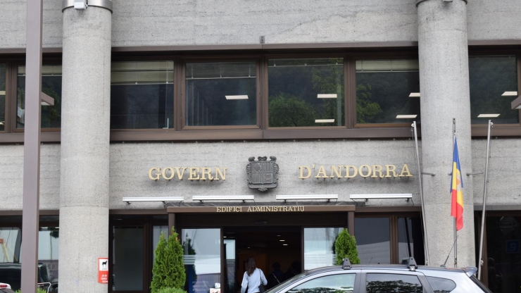 L'edifici administratiu del Govern.