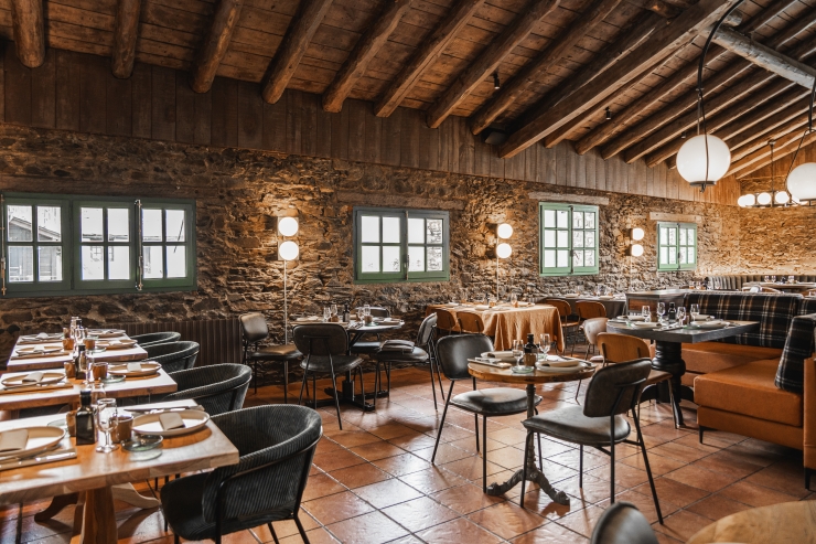 El restaurant ‘Jou la Borda’, situat en la històrica borda de Cal Cintet, a Sispony.