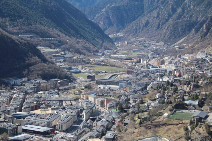 Habitatges de la vall central.