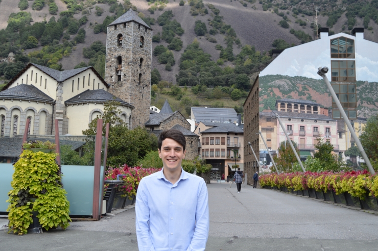 El conseller de Transformació Digital i Sostenibilitat, i d'Habitatge d'Andorra la Vella, Marc Torrent.