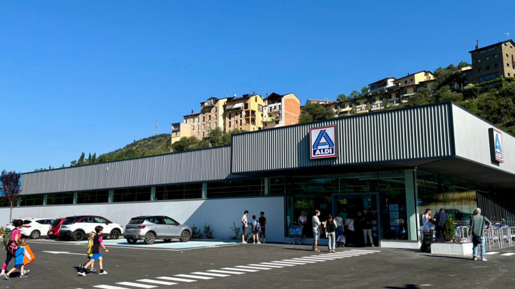 El nou supermercat Aldi de la Seu d'Urgell.