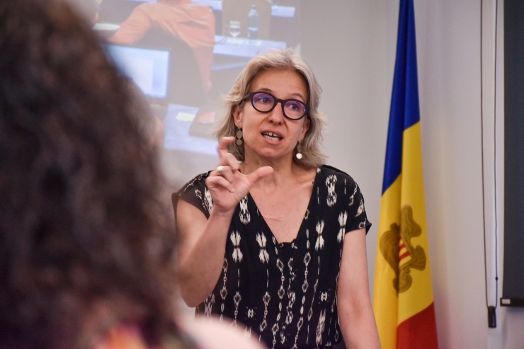 La directora d'Andorra Business, Judith Hidalgo.