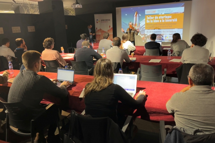 El 'bootcamp' organitzat aquest divendres per Andorra Business.